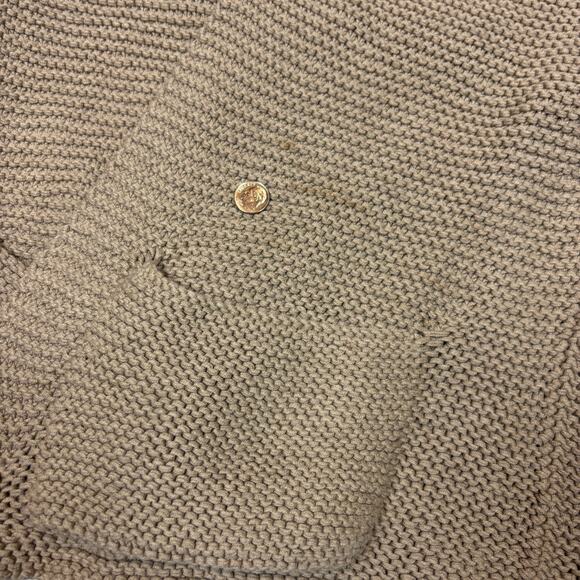 Isabel Marant Chunky Knit Belted Cardigan Shawl Collar Women's 2/M - Picture 8 of 11